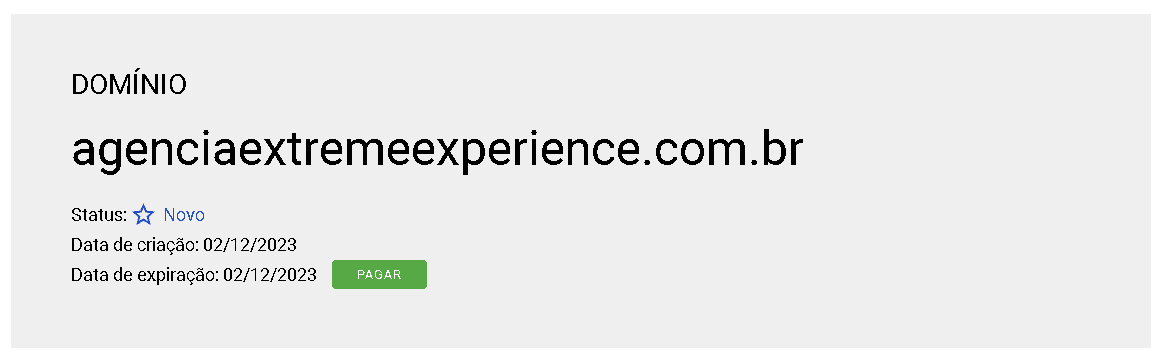 Agência eXtreme eXperience - Domínio COM.br - nacional
